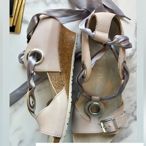 Papillion Emmy sandal wedges by Birkenstock new W 10 - Picture 3 of 5